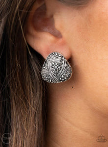 Gorgeously Galleria-silver earrings