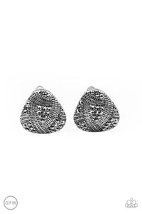 Gorgeously Galleria-silver earrings